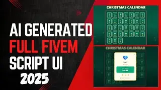 AI Built My FiveM Christmas UI From Scratch! | 2025 | FiveM