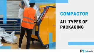 Big bags roll compactor - High compression efficiency | Palamatic Process Inc.