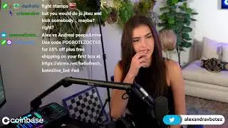 Alex botez on how she feels about boxing|Botezlive