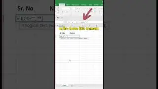 Do like that for serial numbers #excel #myanmaryoutubechannel #computerknowledge