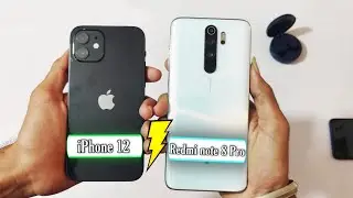Redmi note 8 Pro vs iPhone 12 speed test