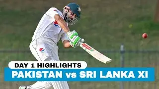 Pakistan vs SLC Board XI Practice match Day 1 Highlights | SL 196/10 | Pak 160/3