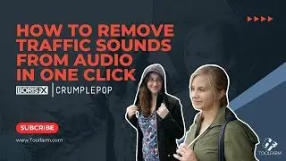 How to Remove Excessive Traffic Noise from Audio in One Click