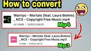 How to convert mp4 to mp3  | Full guide step by steps
