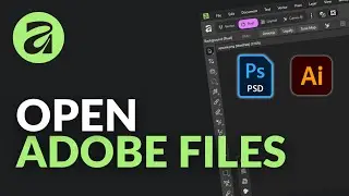 How to Open Photoshop (PSD) & Illustrator (AI) Files in Affinity (Full Import Guide for Beginners)