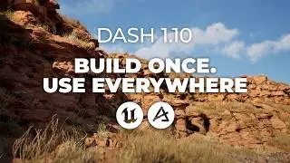 DASH 1.10 - PROCEDURAL SCATTER PRESETS IN UE5