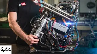 I Put a Fast Coupling KTM Engine Into My Bicycle
