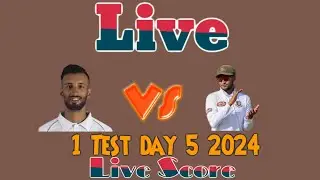 Pakistan vs Bangladesh 1st Test 2024 Day 5 | Live Stream & Live Score Updates