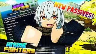 All New Units + New Passives and more on Anime Fighters Simulator! | Roblox