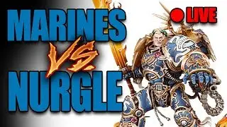 Juice's Ultramarines Vs Nurgle Daemons LIVE 40k ITC Battle Report