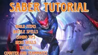 Saber Guide 1  How to do the 1 Hit Saber  Master the Basics  Saber Gameplay  MLBB