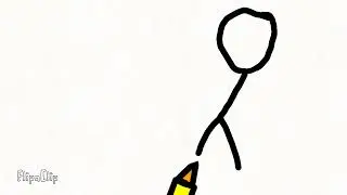 Stickman drawing animation REMAKE