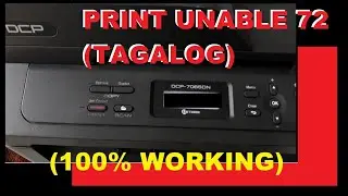 How to fix Brother DCP 7065DN Print Unable 72 Error - 100% working