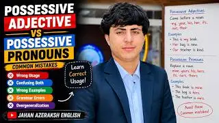 Possessive Adjectives & Possessive Pronouns Explained Learn English Grammar in Pashto