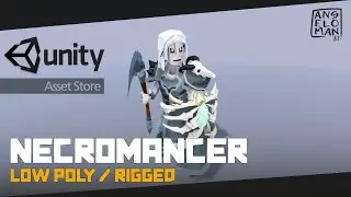 Low Poly Necromancer / Unity Asset Store