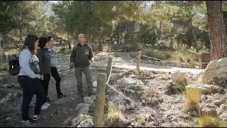 Jardín Botánico La Umbría de la Virgen, María. Almería