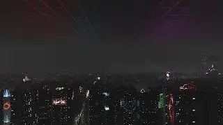 dystopian/cyberpunk city (blender CGI)