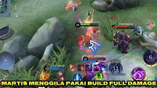 MARTIS MENGGILA PAKAI BUILD DAMAGE||TOP GLOBAL MARTIS MYTICAL GLORY