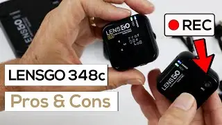 LensGO 348c Dual Wireless Mic and Recorder