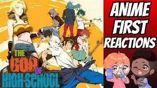 🔴THE GOD OF HIGH SCHOOL FIRST REACTIONS!! @AnimeHourPod  LIVE