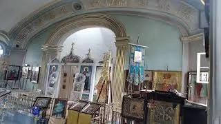 Прямая трансляция служб в храме Александра Невского в Пскове