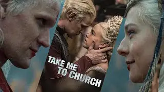 daemon&rhaenyra | take me to church.
