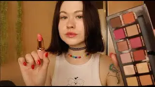 АСМР  ❤️‍🔥ГРУБАЯ СТАРШАЯ СЕСТРА НАКРАСИТ ТЕБЯ НА СВИДАНИЕ 🤯