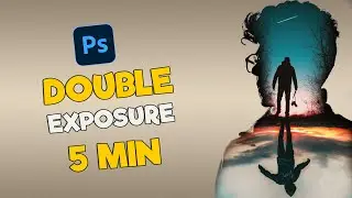 How to Create Double Exposure Effect STEP BY STEP | Photoshop Tutorial