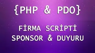 11 - FirmaScripti - Sponsor&Duyuru