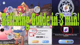 Ragnarok X New Generation Refine, Dismantle and Smelt higher Materials