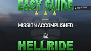 Hellride Spec Ops 3 Stars Trophy Denied Area Easy Achievement Guide - Modern Warfare II (2022)