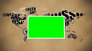 news studio virtual set in green screen free stock footage