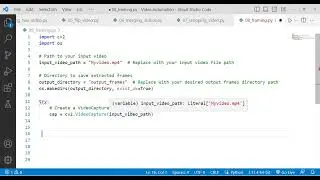 10 [Generating Video Frame   ] Python Video Processing and Analysis Course 