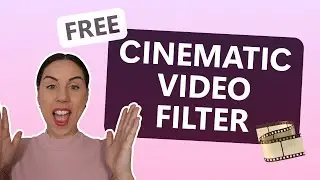 How to add a cinematic filter to a video