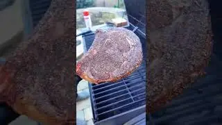 Coffee Rub Tomahawk | Smokin Pro