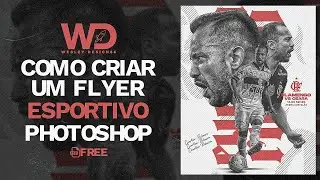COMO CRIAR UM FLYER ESPORTIVO NO PHOTOSHOP
