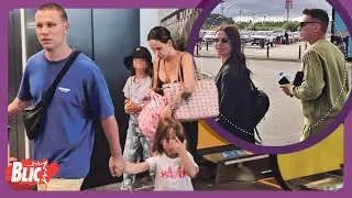 PRVI PAPARACO NIKOLIJE I RELJE SA ĆERKAMA Stigli u Beograd,tu su bivša žena Ša sa dečkom i Milica
