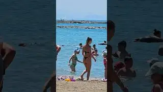 топовый станок на пляже в Турции #turcia #alanya
