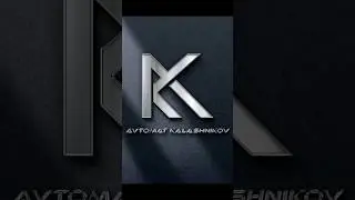 A+K logo concept design by illustrator 🎨 