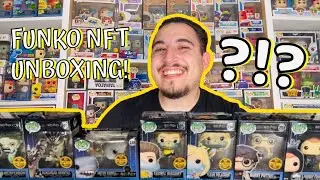 Unboxing Harry Potter Funko NFT Series 1 Physical Redemption Pop Set!