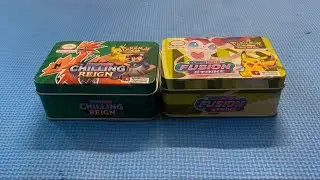 Unboxing chilling reign and fusion strike| Pokémon card’s got a rare card!😃