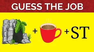 Guess the Job from Emoji Challenge | Job Challenge.