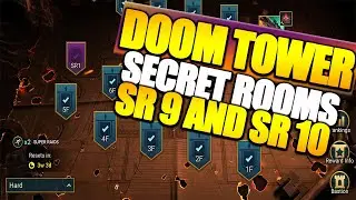HOW TO BEAT SECRET ROOMS 9 AND 10 ON DOOM TOWER HARD - FROST SPIDER ROTATION | Raid: Shadow Legends