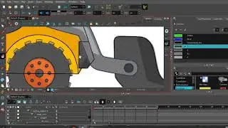 Green Screen Loader Truck Animation - 2d effects green screen