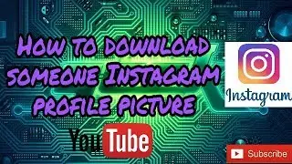 How to download someone Instagram profile pic