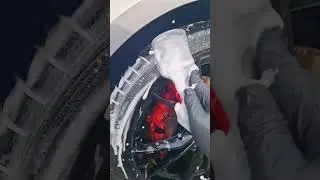 Satisfying wheel cleaning #detailing #asmr #automobile #car #carwash