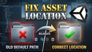 Unity [Useful Tips] Relocate the Default Asset Store Folder [Tutorial] 03