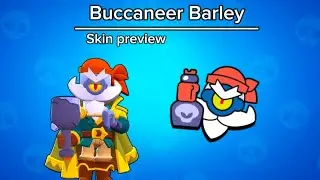 Brawl Stars | Buccaneer Barley skin preview