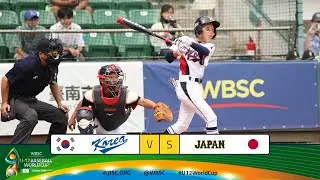 Highlights: 🇯🇵 Japan vs. Korea 🇰🇷 WBSC U-12 Baseball World Cup