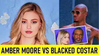 Amber Moore vs all blacked costar ❤